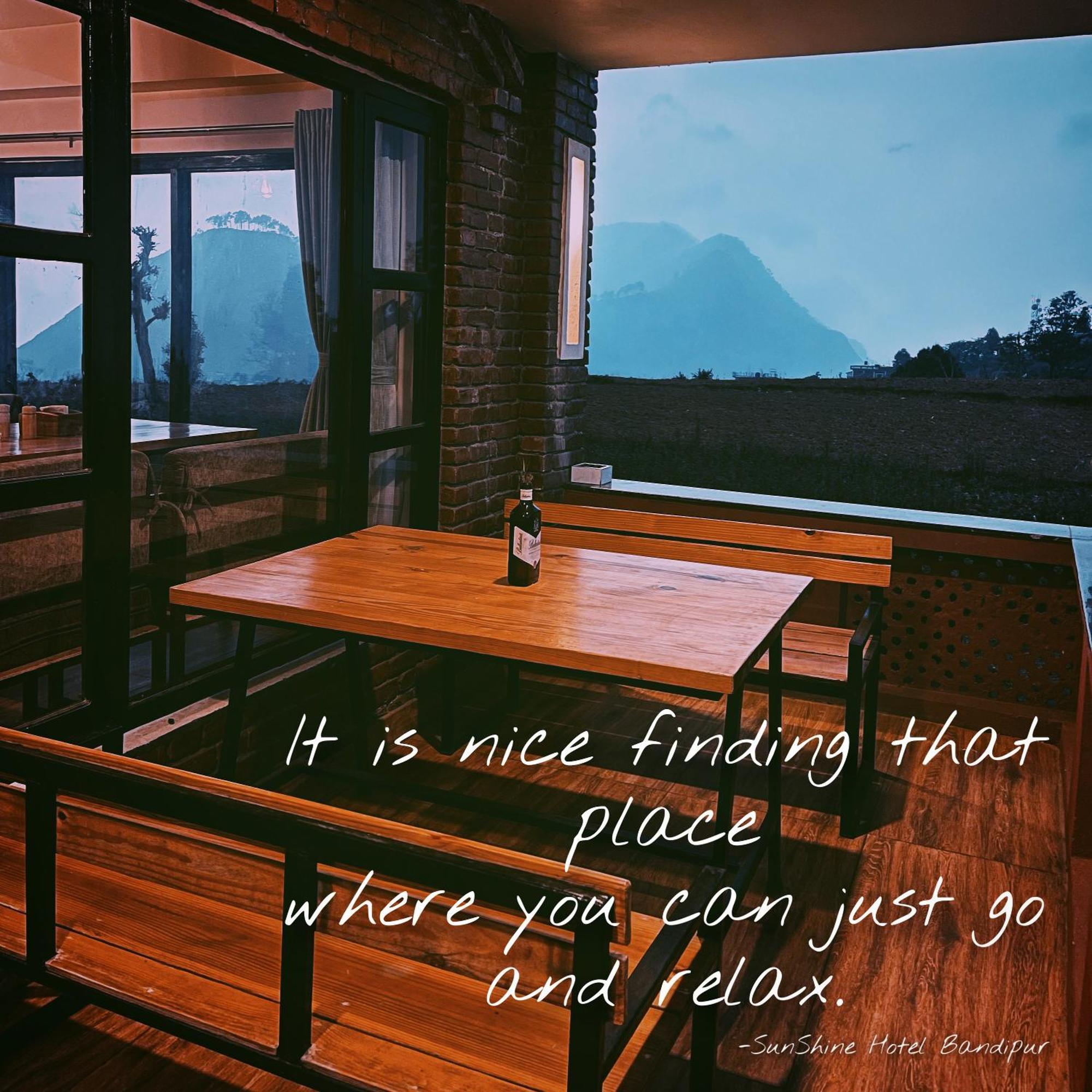 Sunshine Hotel Bandipur Tanahun Luaran gambar
